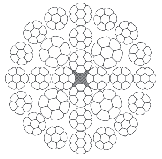 28x7 tower crane hoist rope